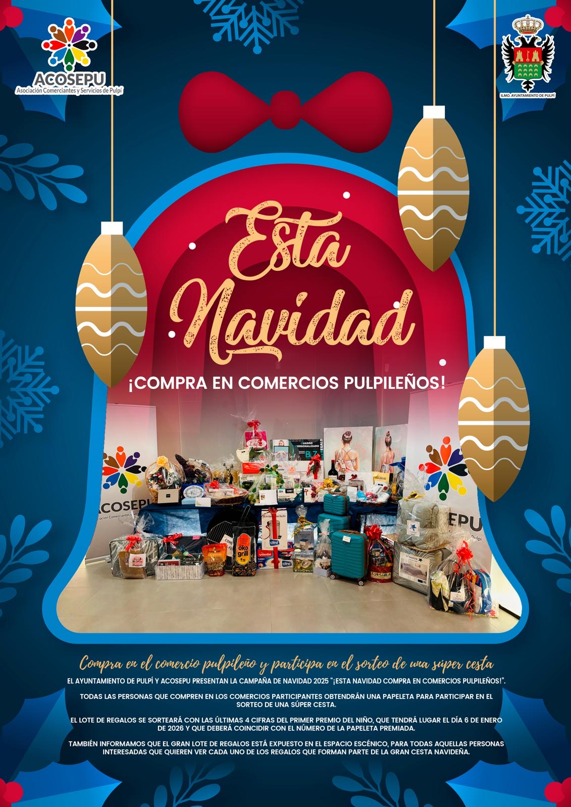 ¡Esta Navidad compra en comercios pulpileños!